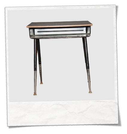 The 'old Is New Again' School Desk - Writing Desk (450x450), Png Download