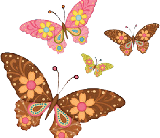 Deviantart Logo Clipart Butterfly Png - Imágenes De Mariposa Vintage (640x480), Png Download