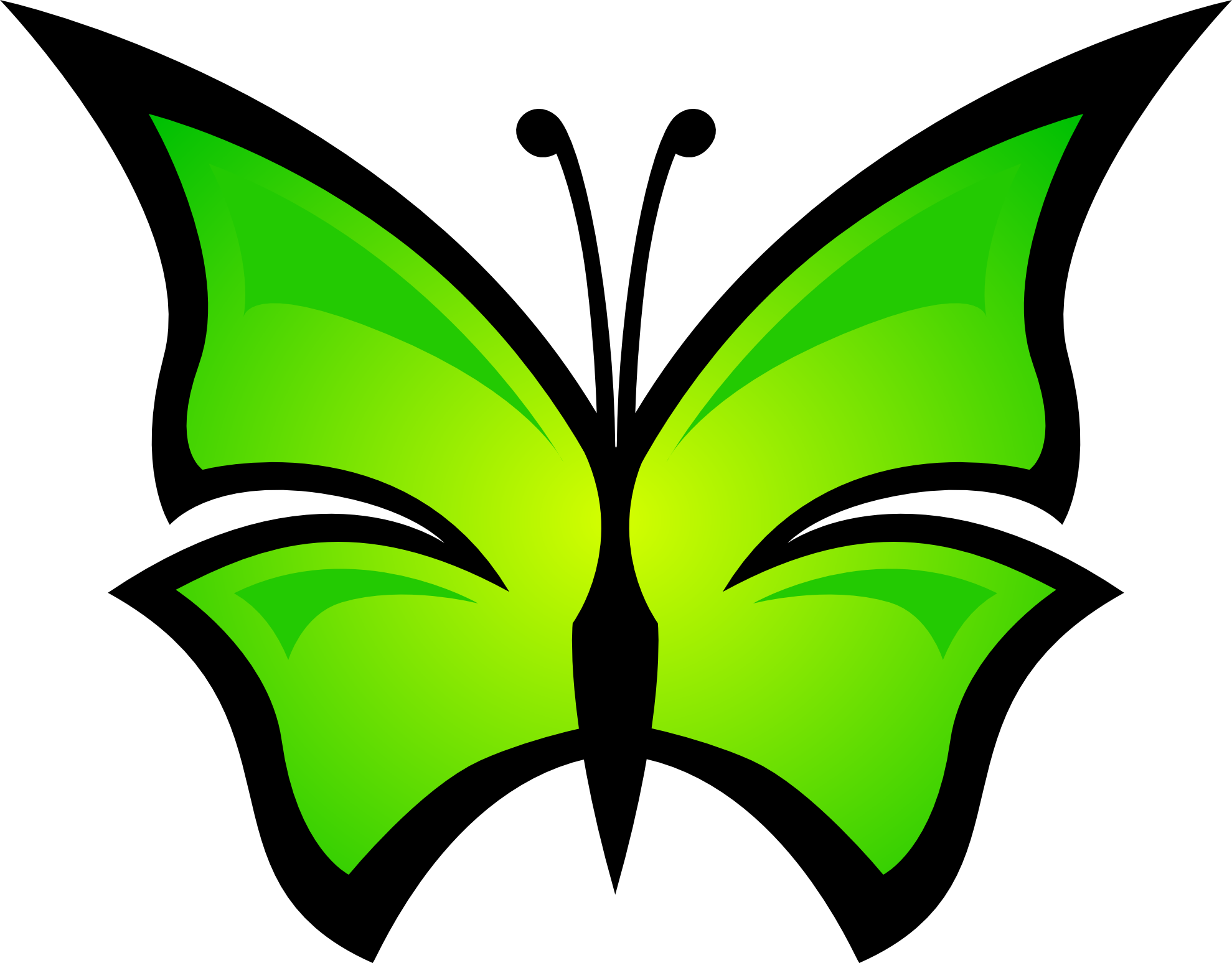 Butterfly Png Image - Clip Art Design Butterfly (1979x1548), Png Download