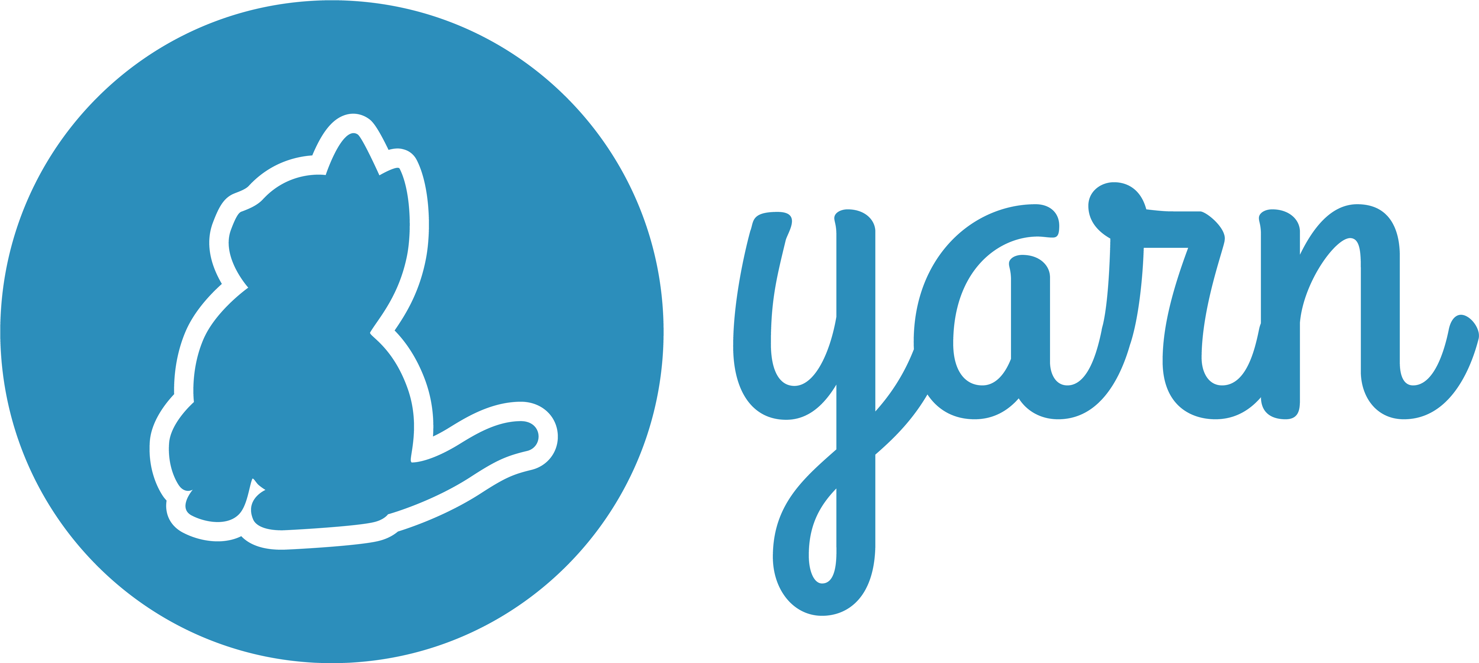 Yarn, Dependency Management - Yarn Npm (5300x2775), Png Download