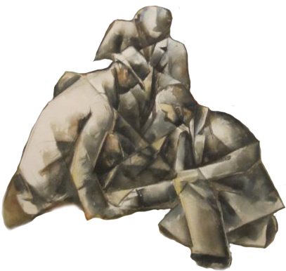 Internee - Honolulu Museum Of Art (413x387), Png Download