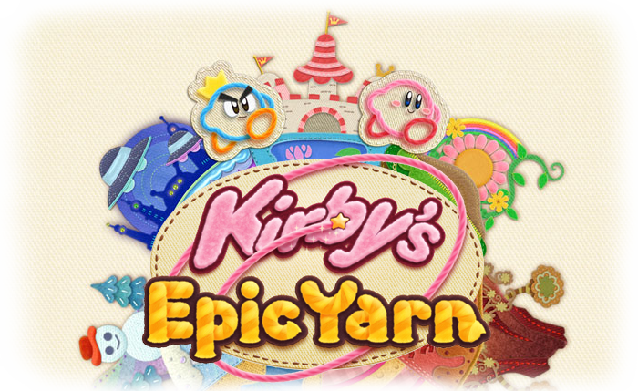 Kirby's Epic Yarn Was Released In 2010 For The Nintendo - Kirby's Epic Yarn (nintendo Wii) (700x429), Png Download