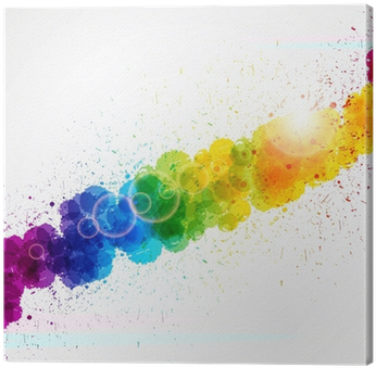 Abstract Background Forming By Watercolor Paint Splashes - 【au限定】cd Clear Surround (400x400), Png Download