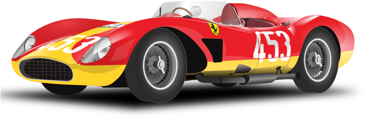 Race Car Free To Use Clipart - Race Car Clip Art Free (746x298), Png Download