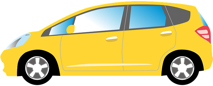 Car Yellow Auto Automobile Vehicle Transpo - Clipart Car Yellow (680x340), Png Download