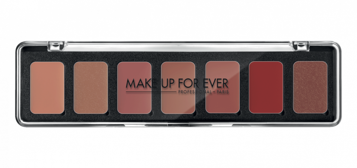 Make Up Forever 7 Rouge Artist Palette 7 Lipstick Palette - Makeup Forever 7 Rouge Artist Palette (1170x550), Png Download
