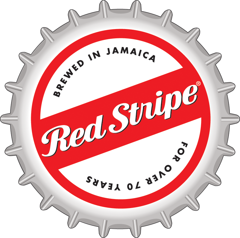 Red Stripe - Cap - Red Stripe Bottle Top (802x795), Png Download