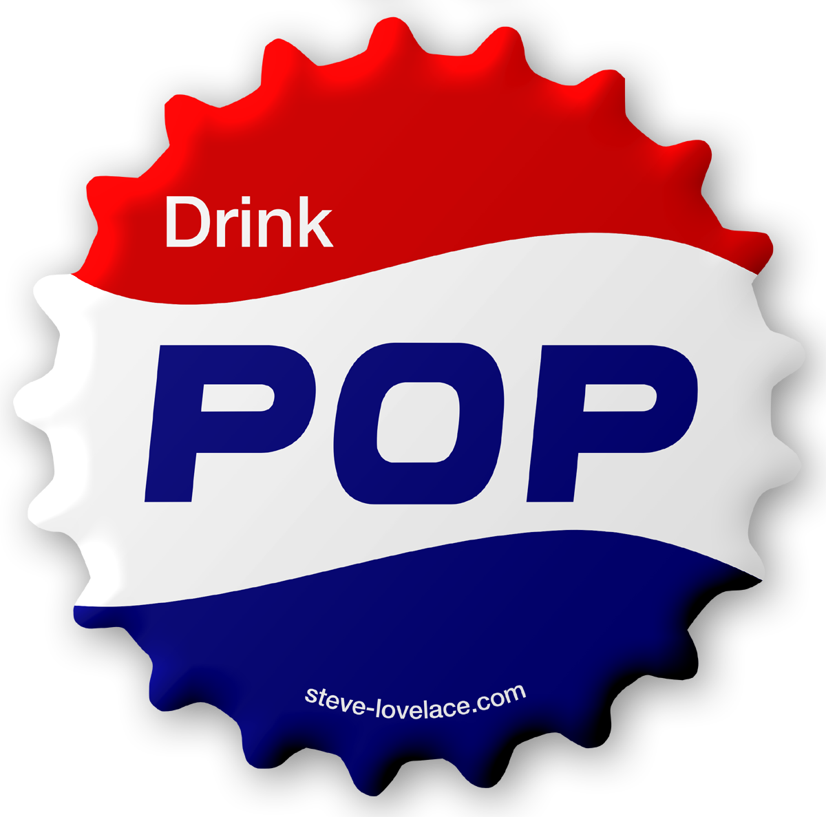 Image Soda Vs Steve Lovelace Bottle Cap - Soda Pop Cap (1200x1187), Png Download