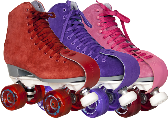 Sure-grip Speed Skates - Moxi Roller Skates With Toe Guard (580x408), Png Download