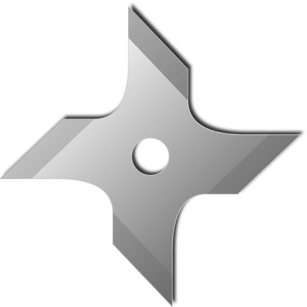Small - Shuriken Clipart (600x600), Png Download