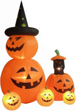Fun Decor From Bizrate Com Inflatable - Halloween Decor Png (304x440), Png Download