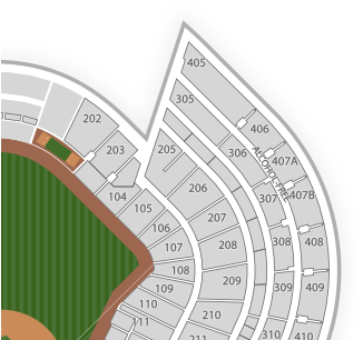 Guaranteed Rate Field Seating (350x350), Png Download