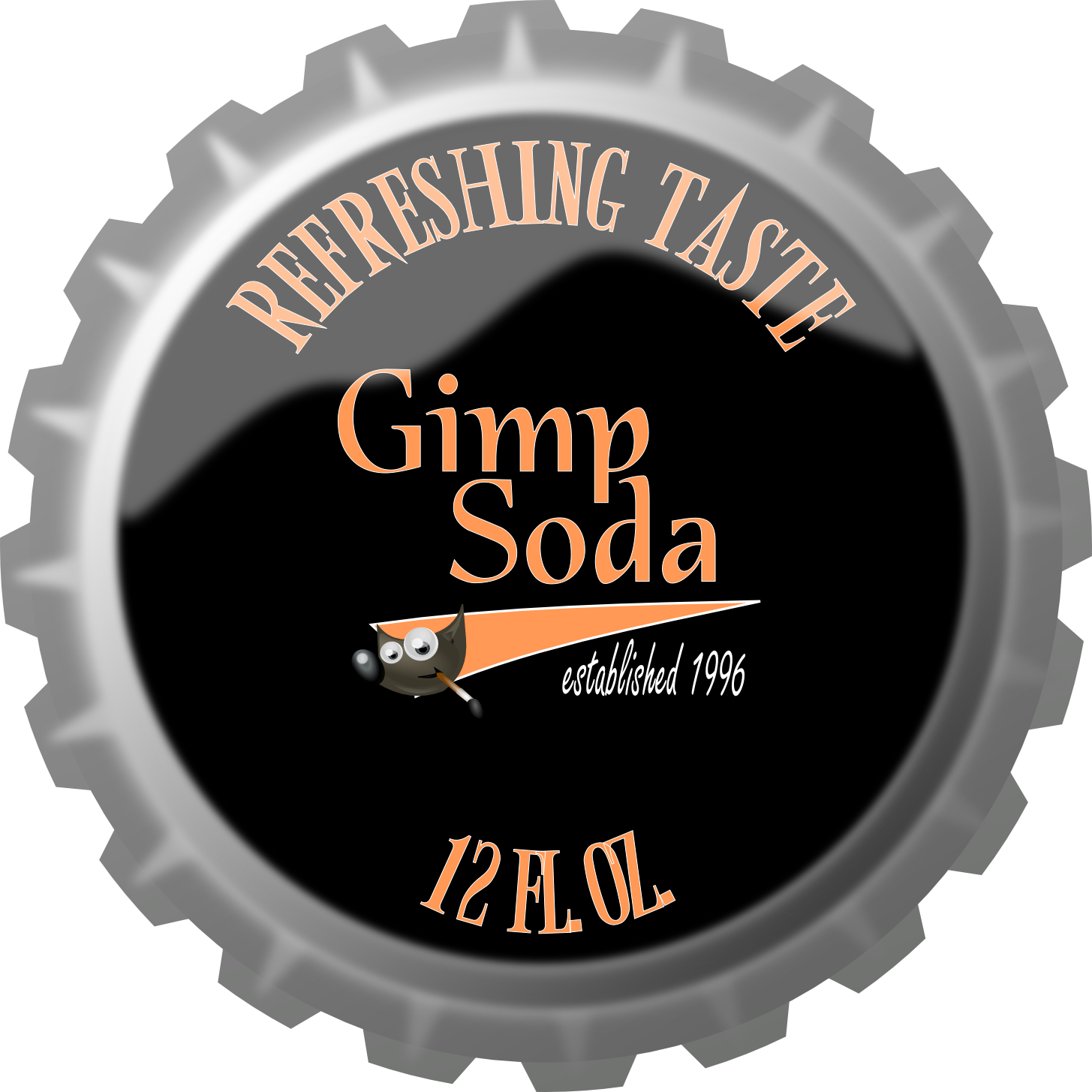 Bottlecap - Zip - Bottle Cap (1455x1455), Png Download