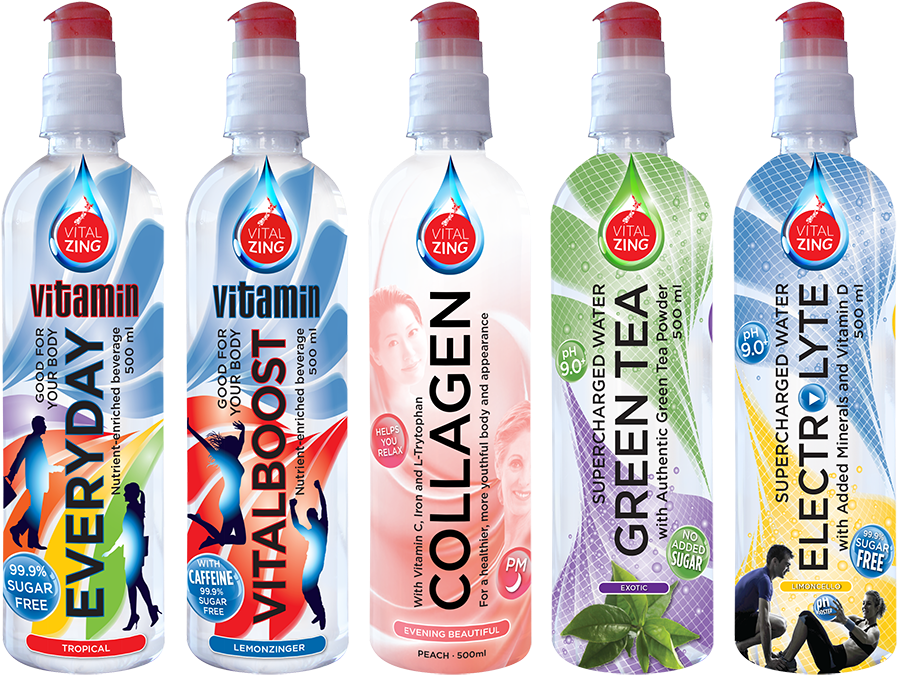 Drinks Are A 500ml Range Of Formulations That Use Dosing - Collagen Tea Ready To Drink (1000x1000), Png Download