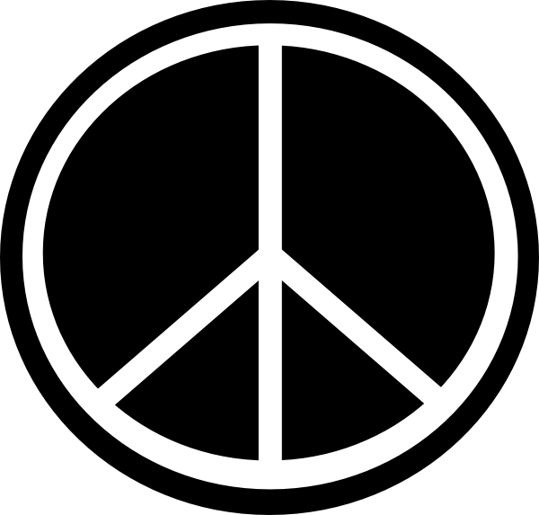 Peace Shape (600x573), Png Download