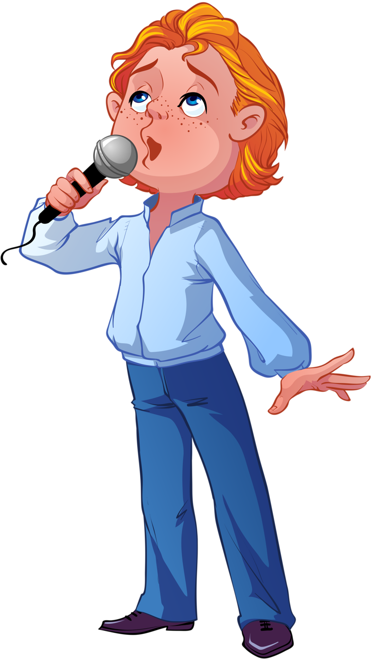 Png Clipartmag Love Math Clipart Welovepictures Png - Boy Singing Gif Clipart (721x1280), Png Download