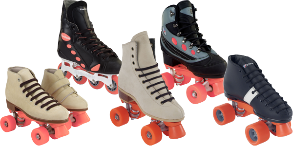 Roller Rink Rentals - Riedell Rental Roller Skates (600x300), Png Download