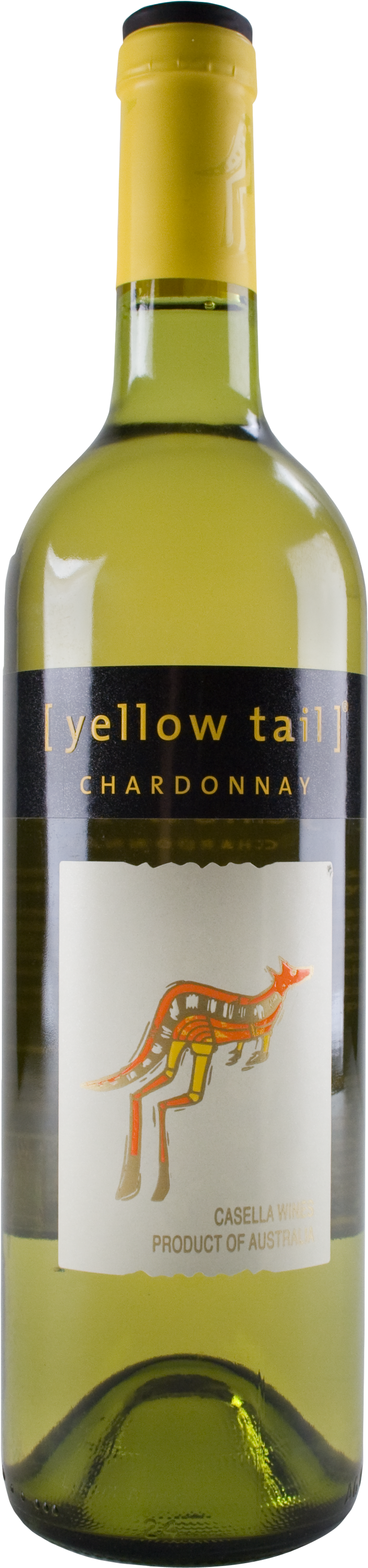 Bottle Png Image, Free Download Image Of Bottle - Yellow Tail Chardonnay 2012 (872x3332), Png Download