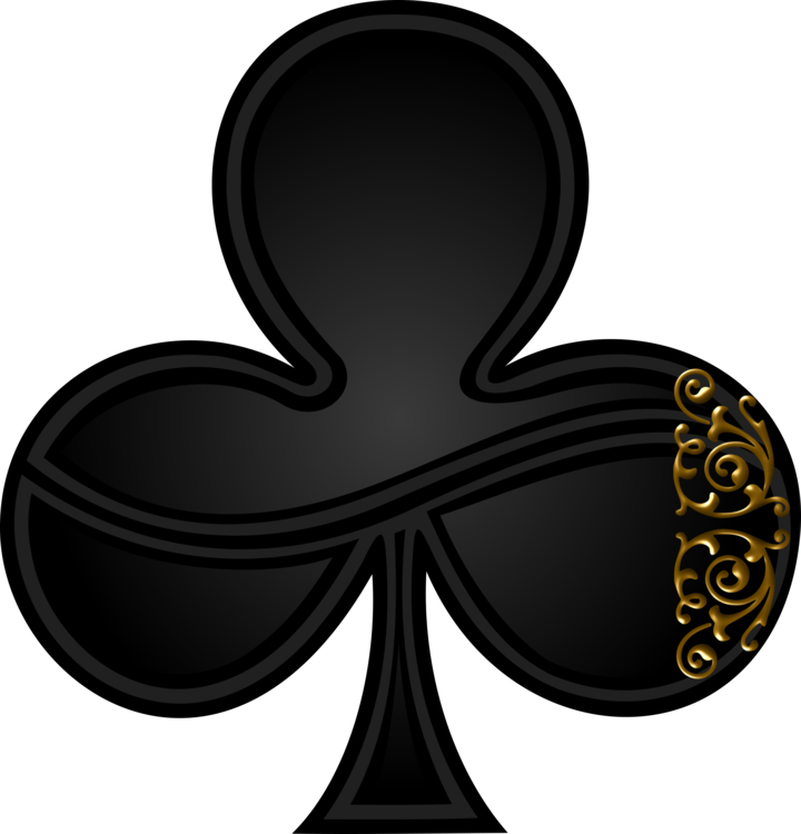 Suit Ace Of Spades Playing Card - Club Clipart (720x750), Png Download