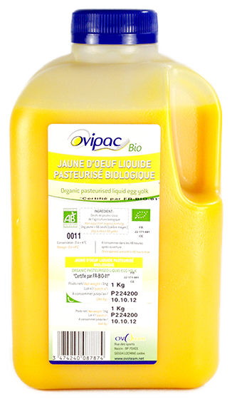 Organic Liquid Egg Yolk - Plastic Bottle (960x640), Png Download