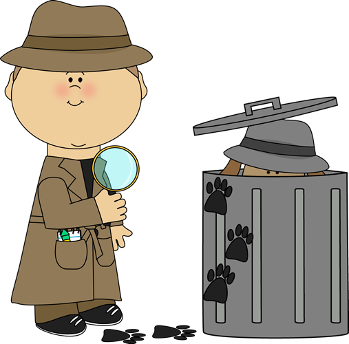 Clipart Teacher Detective - Boy Detective Clipart (507x500), Png Download