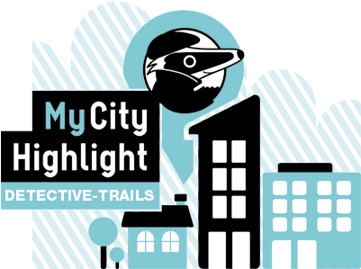 Logo Detective Trails Mycityhighlight 400 - Mycityhighlights Logo (400x305), Png Download