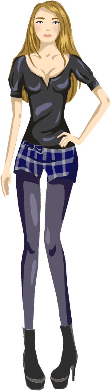 Model (1024x1408), Png Download