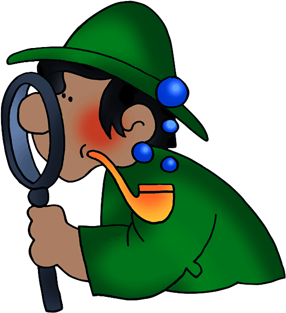 Clipart Transparent Download Free Images Clipartix - Detective Clipart Png (612x648), Png Download