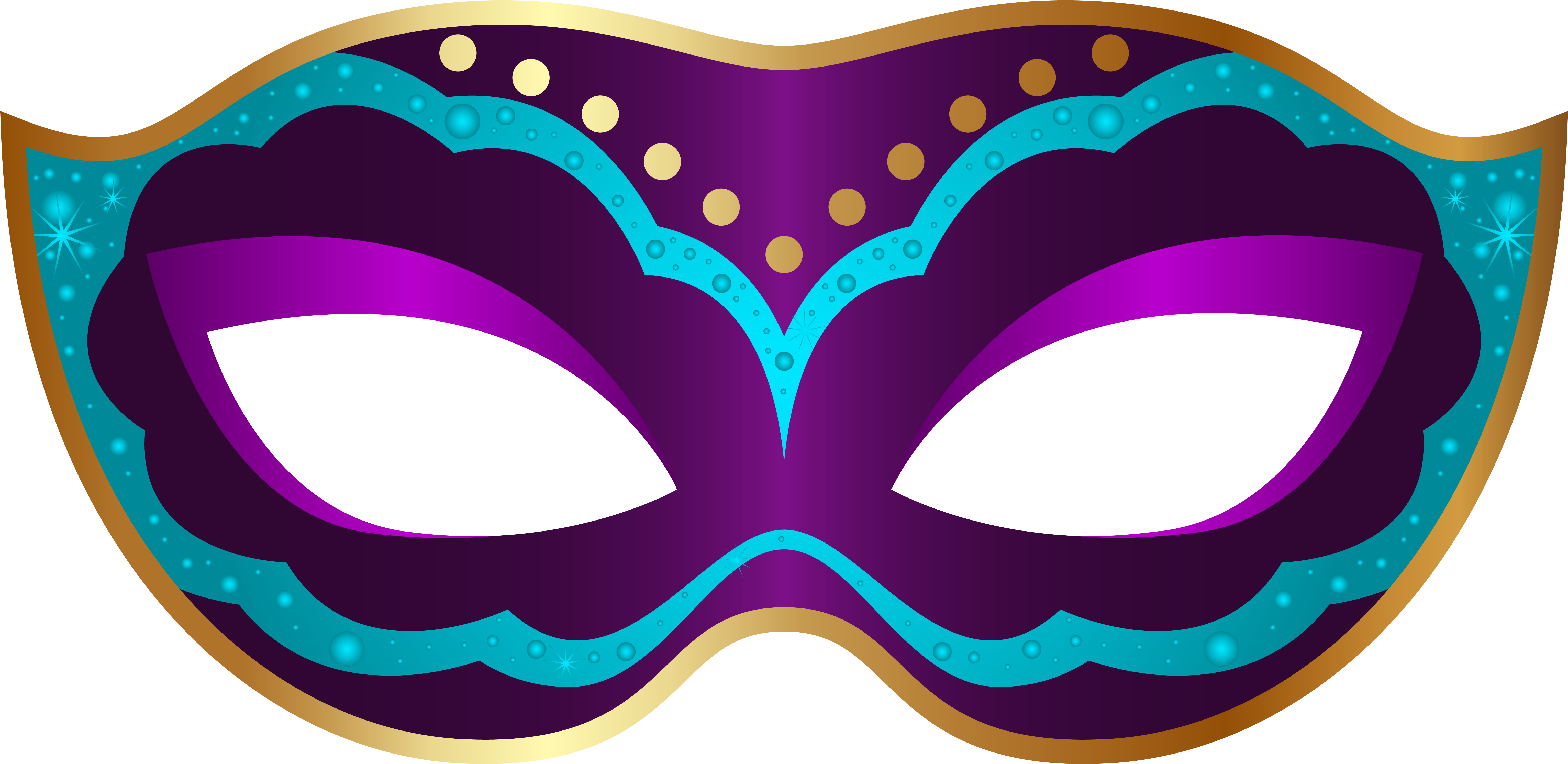 Mask Clipart (6298x3124), Png Download
