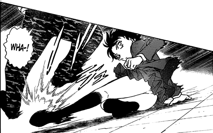 Sera Slide Kick - Leg Sweep Manga (723x452), Png Download