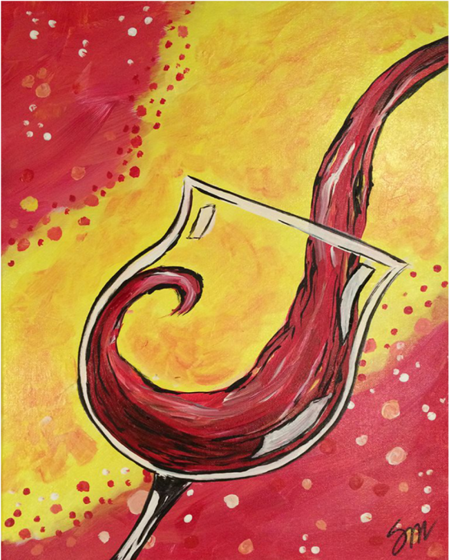 “wine Splash” - Wine (1080x810), Png Download