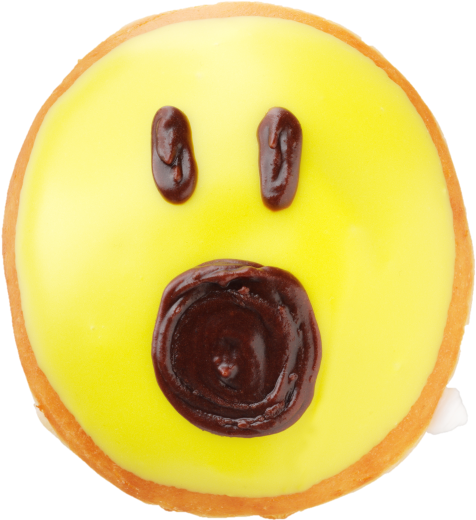 Yellow Doughnuts (786x629), Png Download