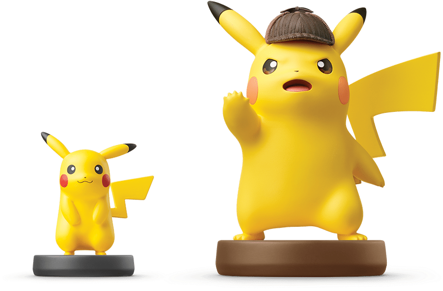 Detective Pikachu Amiibo - Detective Pikachu Amiibo Size (1200x675), Png Download