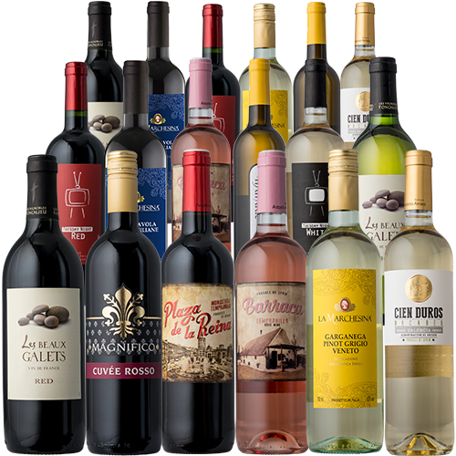 The Until Next Time Wines 18-pack Features 11 Different - Different Wines (500x500), Png Download