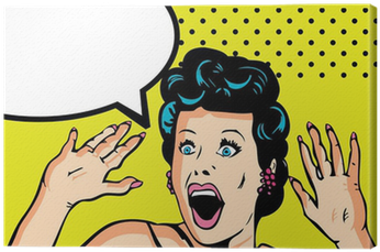 Comic Love Vector Illustration Of Surprised Woman Face - Oops, Did I Just Rool My Eyes Wall Calendar (400x400), Png Download