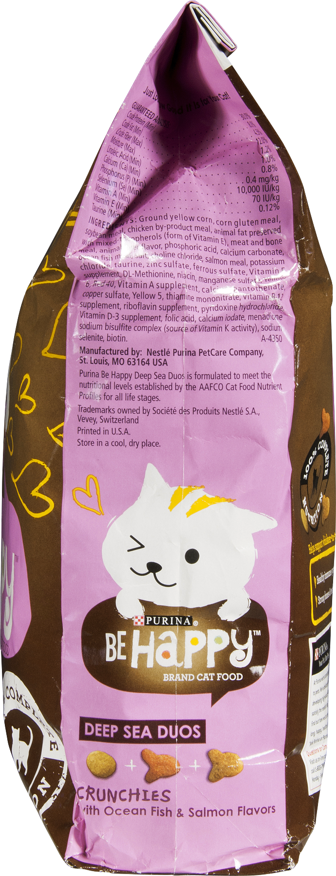 Cat Grabs Treat (692x1800), Png Download