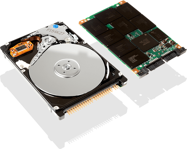 Gone Are The Days Of Simply Choosing The Drive That - Solid State Drive Png (651x518), Png Download