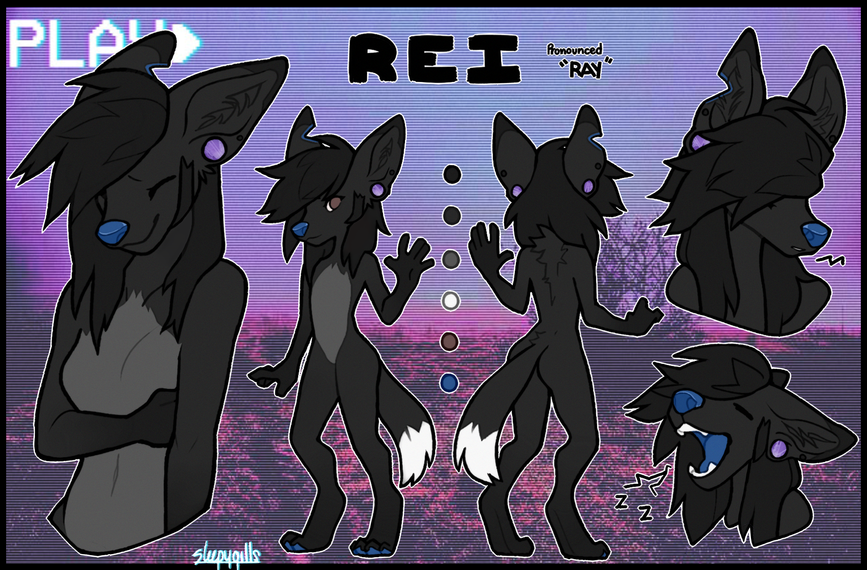 Rei - Reference - Cartoon (1689x1112), Png Download