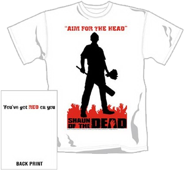 Shaun Of The Dead Camiseta Ilustrada Con El Logotipo - T Shirt (600x600), Png Download