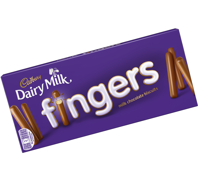 Cadbury Dairy Milk Fingers - Cadbury Milk Chocolate Fingers (1022x600), Png Download