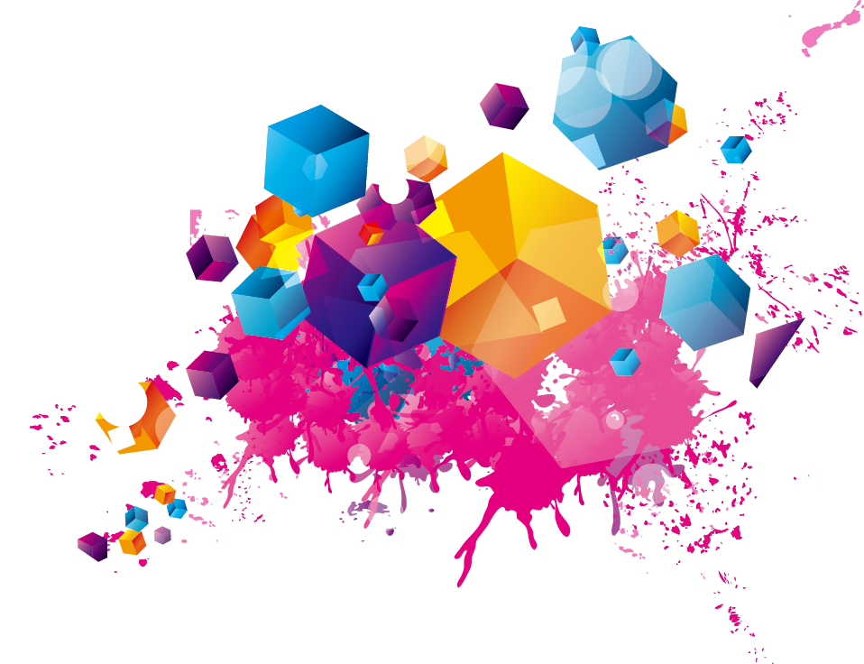 Watercolor Painting Illustration - Splash Color Vector Png (958x736), Png Download