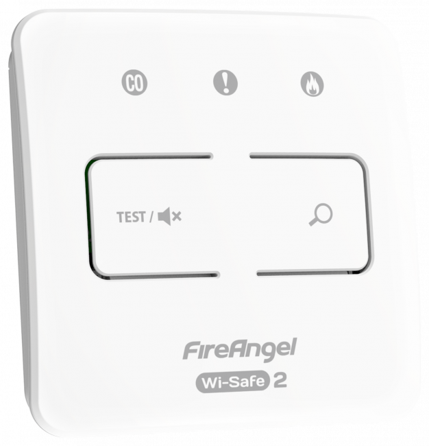 Fireangel Wi-safe2 Control Panel - Fireangel (626x650), Png Download