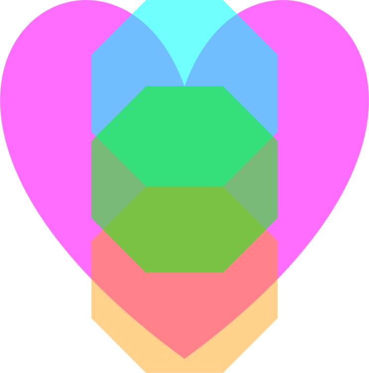 Green Computer Icons Magenta Yellow Cyan - Clip Art (743x750), Png Download