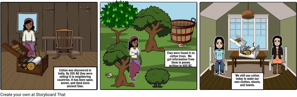 Cotton In India - Cartoon (1164x385), Png Download