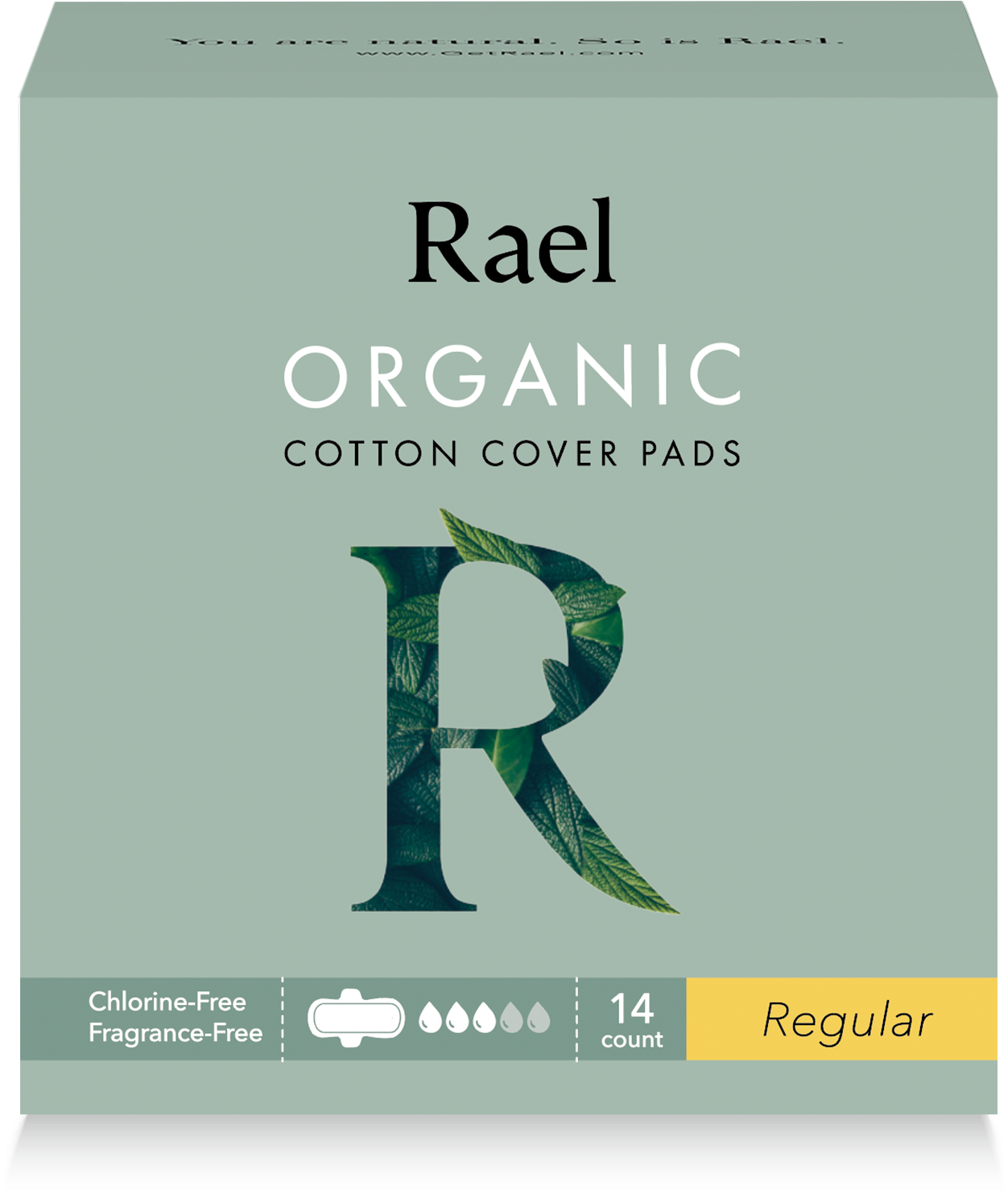 Organic Regular Cotton Cover Pads - Cosmetics (2000x2000), Png Download