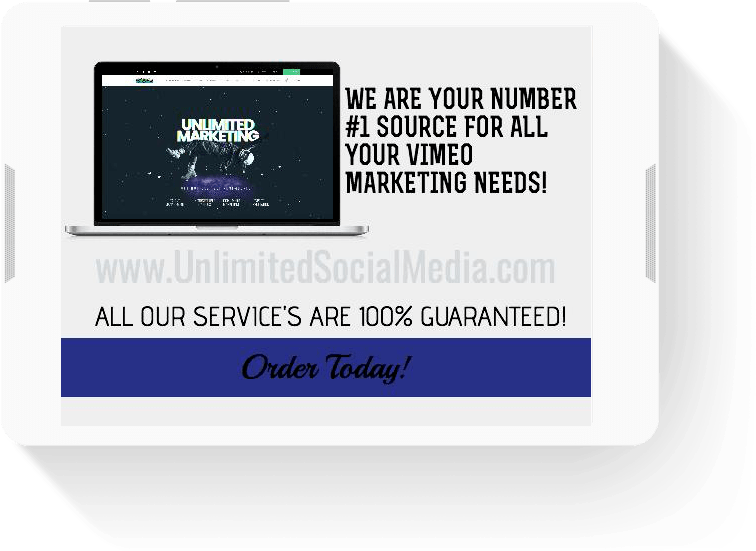 Vimeo Marketing - Display Device (756x551), Png Download