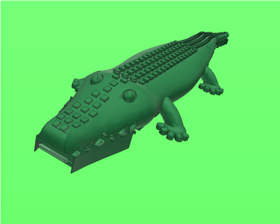 Nile Crocodile (800x450), Png Download