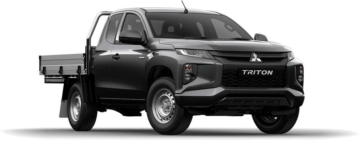 Glx Adas Cab Chassis - Mitsubishi Triton Club Cab 2019 (1250x770), Png Download