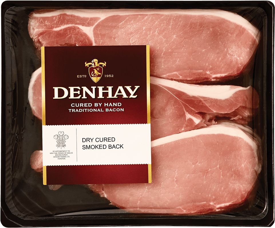 Denhay Direct - Bacon Pack - Smoked Bacon - British Unsmoked Bacon Pack Transparent Background (1000x1000), Png Download