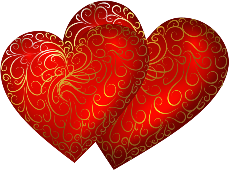 Picture Love Wallpaper Romance Hearts Whatsapp Transparent - Transparent Images Hearts Clip Art (800x609), Png Download